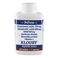MedPharma Glukosamin+chondroitin+MSM 67 tablet