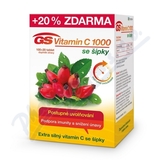 GS Vitamin C1000+šípky tbl. 100+20 ČR-SK