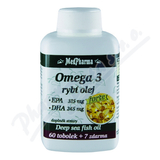 MedPharma Omega 3 rybí olej Forte tob. 67