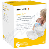 Medela vloky do podprsenky jednorzov 60ks