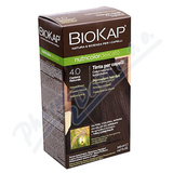 BIOKAP Barva na vlasy 4. 0 Hnědá přirozená 140ml