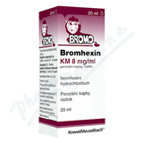 Bromhexin KM 8mg-ml por. gtt. sol. 1x20ml