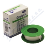 Náplast Omnisilk bílé hedvábí 1. 25cmx5m 1ks