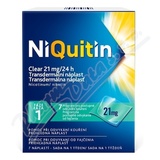 Niquitin Clear 21mg-24h tdr. emp. 7