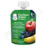 Gerber Jabl. ban. borv. ostru. kapsika BIO 90g 6M+