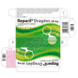 Reparil-Drages 20mg tbl. ent. 40