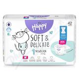 Happy Soft&Delicate 1 dtsk pleny 2-5kg 42ks