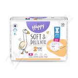Happy Soft&Delicate 2 d�tsk� pleny 3-6kg 38ks