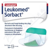 Leukomed Sorbact pooperan kryt 5x7. 2cm 50ks