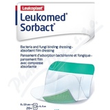 Leukomed Sorbact pooperan kryt 8x10cm 20ks