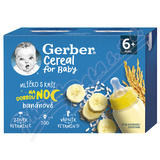 Gerber Cereal Ml. s ka dob. noc bann. 2x200ml 6M+
