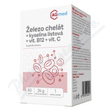 AGmed �elezo chel�t+kys. list. +vit. B12+vit. C cps. 60
