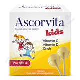Ascorvita Kids lztka pro dti 12ks