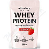 Allnature Sportlab WHEY Protein jahoda 500g