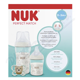 NUK Perfect Match kojen. lahve a dudl�k set 0-3+m