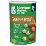 Gerber P�eni�n� k�upky jahoda BIO 35g 8m+