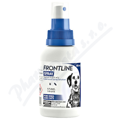 Frontline spray 2.5mg-ml kožní sprej roztok 100ml